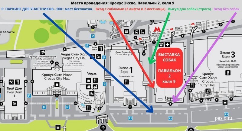 Крокус экспо схема павильонов